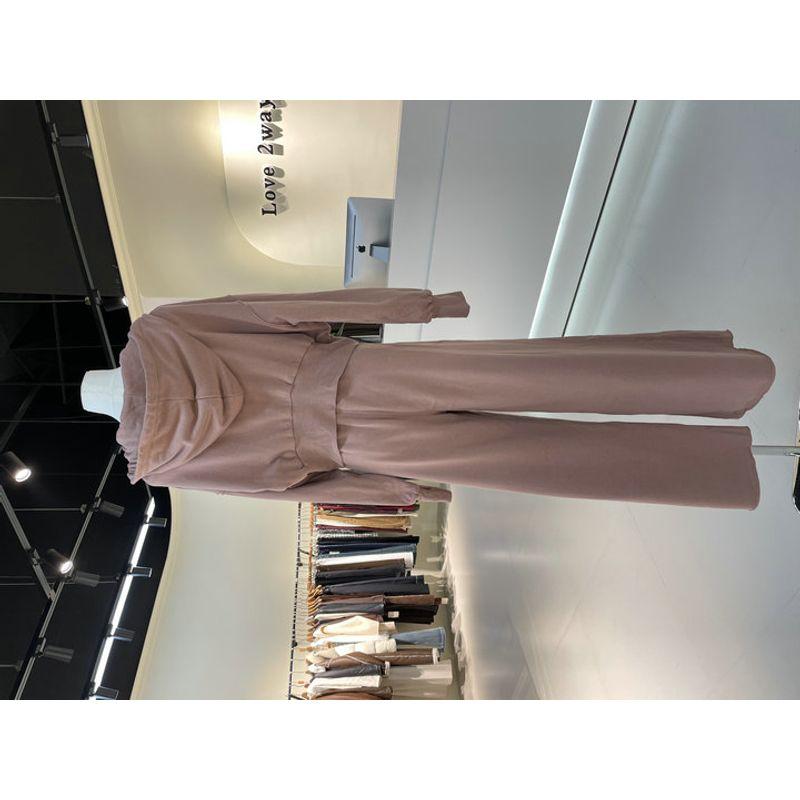American Export Single Idle Style Zipper Fleece-lined Hoodie Coat Younger Feeling Casual Suit