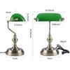 European Modern Portable Hotel Bedside Desk Light Green Banker Book Reading Brass