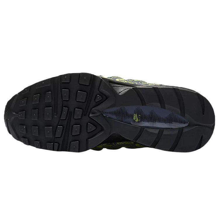 Nike Air Max 95 SE GS Logos Kids Sneakers Black Volt-White 922173-004