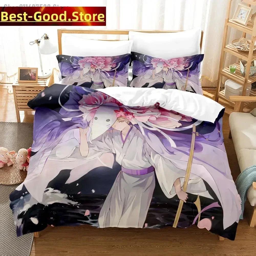 Comforter 3D Takashi Natsume Bedding Set Natsume'S Book Of Friends Printed With Soft Single Double Queen Super King