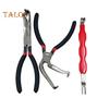 Electrical Disconnect Pliers with Ergonomic Handle Portable 60-Degree Bend Electrical Connector Disconnect Pliers Automotive Tools