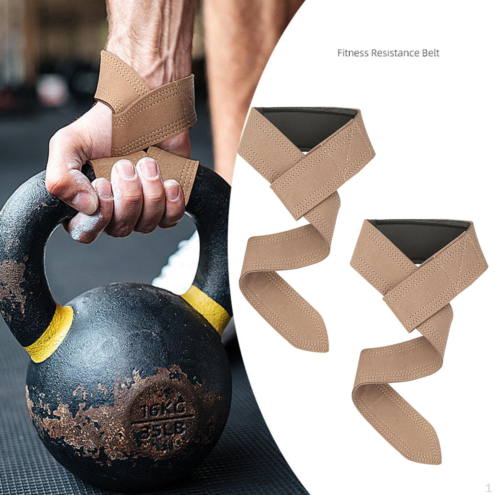 

Weight Lifting Straps Anti Slip Gym Wrist Wraps for Fitness Workout Dumbbell