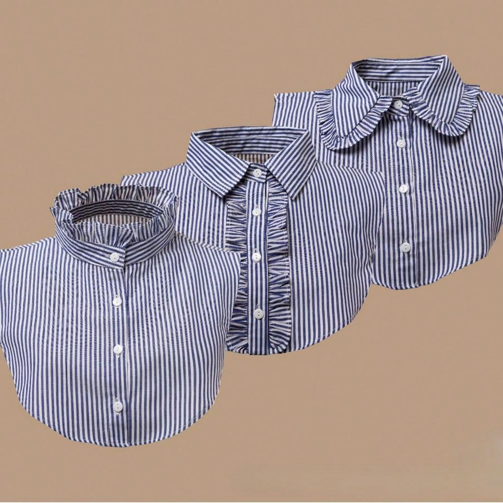 Chiffon fake collars autumn and winter fashion handmade shirt fake collar