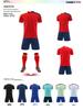 High-Quality Short Sleeve Football Kit: Quick-Dry Jersey for Children and Adults - Customizable Training Wear