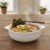 Japanese-style Ceramic Binaural Soup Bowl Heat-resistant Soup Basin Instant Noodle Bowl  Kitchen