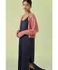 IOLO Satin Slip Dress_Navy