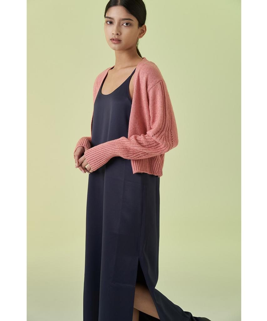 IOLO Satin Slip Dress_Navy