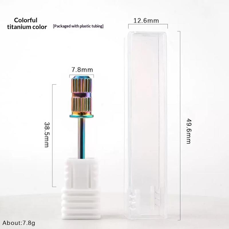 

100Pcs Nail Sanding Ring Bands For Electric Manicure Machine Nail Polish Removal 80/120/150/180/240 Nail Drill Grinding Bit File 1 різнокольоровий