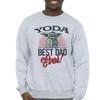STAR WARS Mens Mandalorian Yoda Dad Sweatshirt