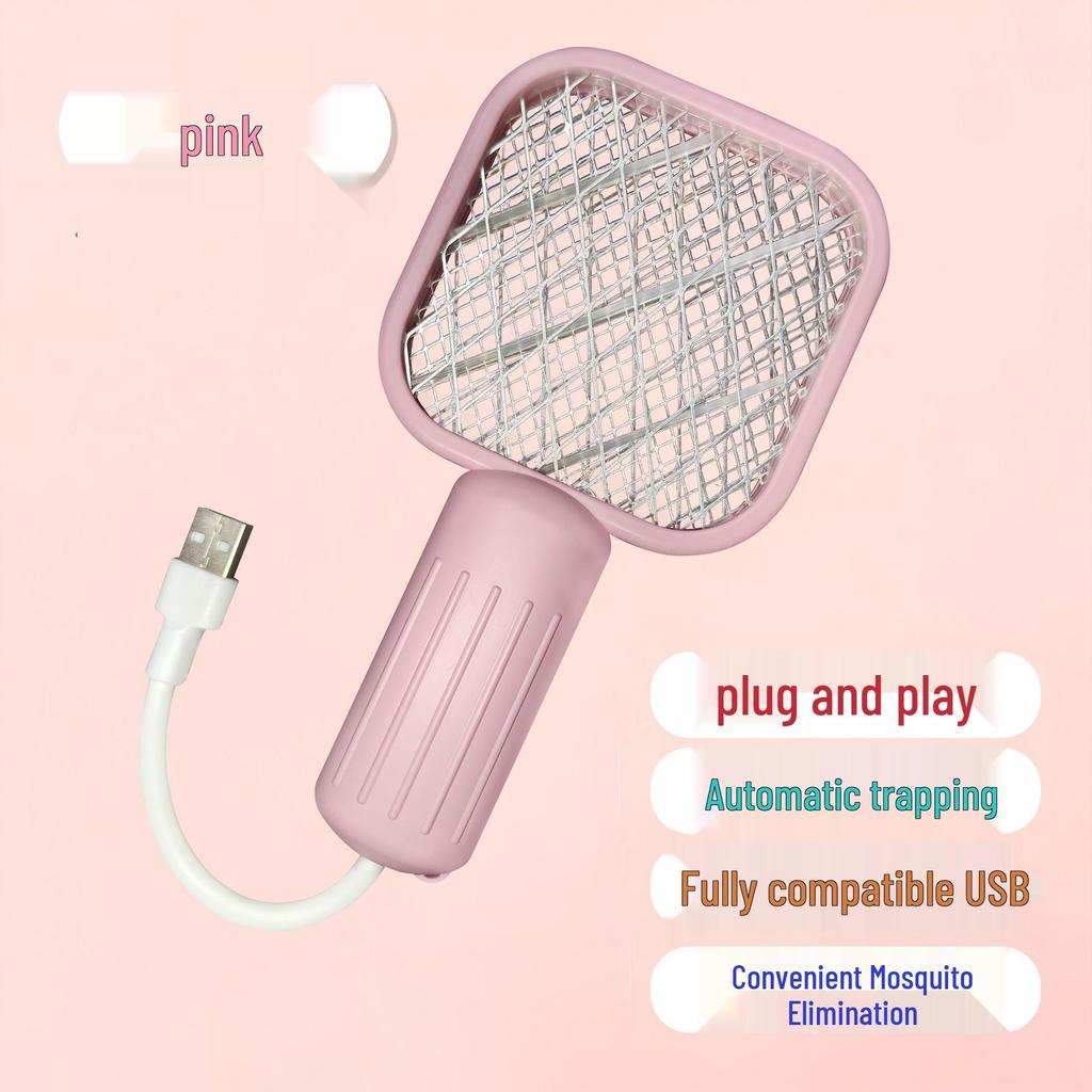 USB Mosquito Trap & Electric Swatter: Multifunctional Mini Insect Killer & Repellent