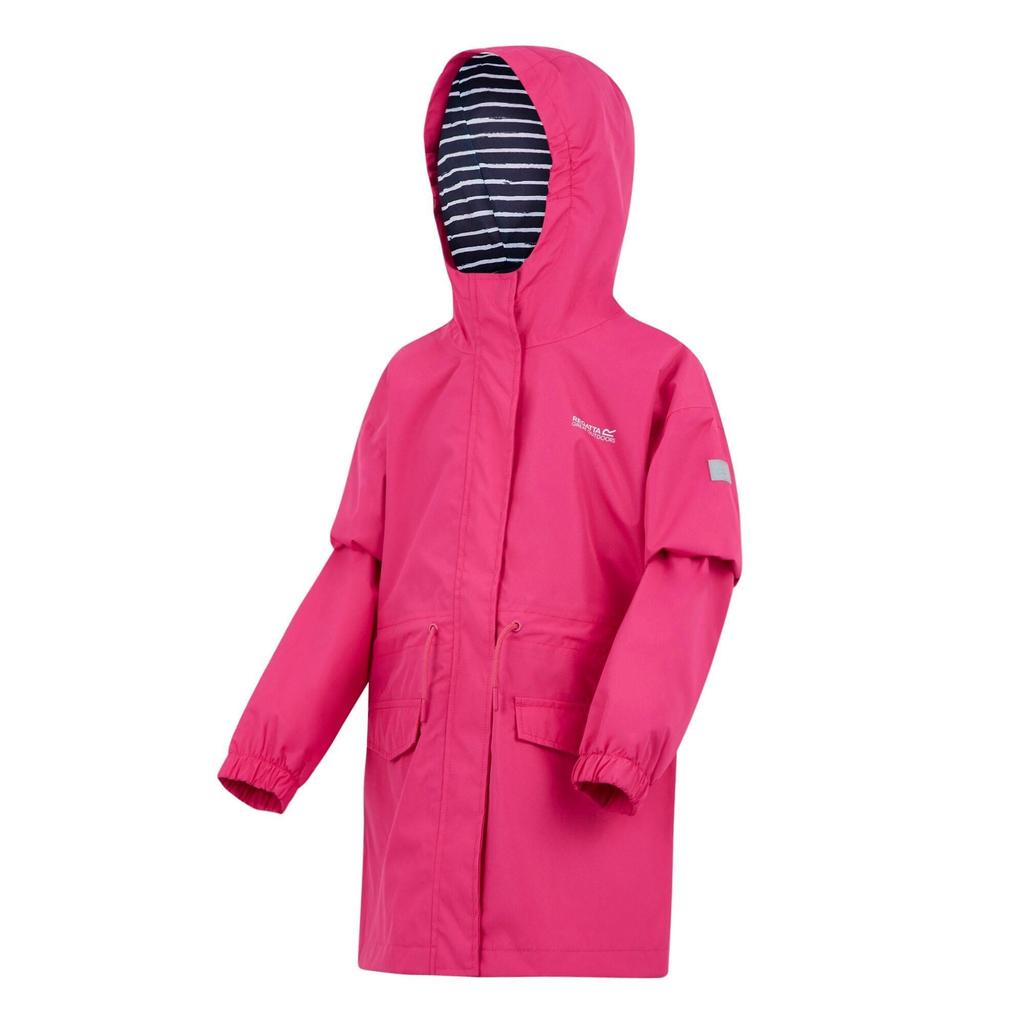 Regatta Childrens/Kids Ballina Stripe Waterproof Jacket