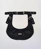 Yujeong Ring Buckle Bag (Satin Black)
