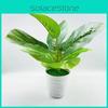 Realistic Plastic Foliage Indoor Plant For Office Desk Or Home Shelf Display