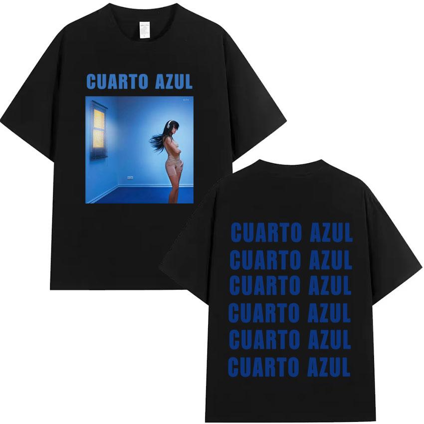 Summer Hot Sale Trendy 2025 Singer Aitana Ocana Tour Hippie T Shirts Cotton Tshirt Mens Y2K Casual Short Sleeves Tops Streetwear