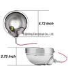 4.5" Harley Davidson Fog Light Cover - Protective Shell for Harley Fog Lights