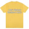 Funny I Don't Like To Workout Because It Hurts Print T Shirt Men Women Fashion High Quality T-shirts Loose Cotton Casual T-shirt