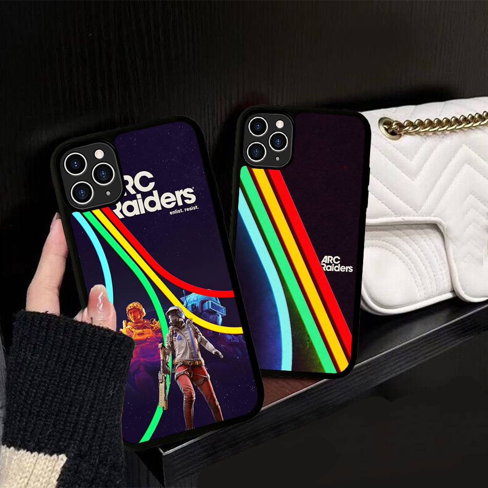 Чехол для телефона Game A-ARC R-Raiders Для IPhone 17 Pro 16 Plus 16 Pro Max 15 14 13 12 11 Задняя крышка из PC+TPU