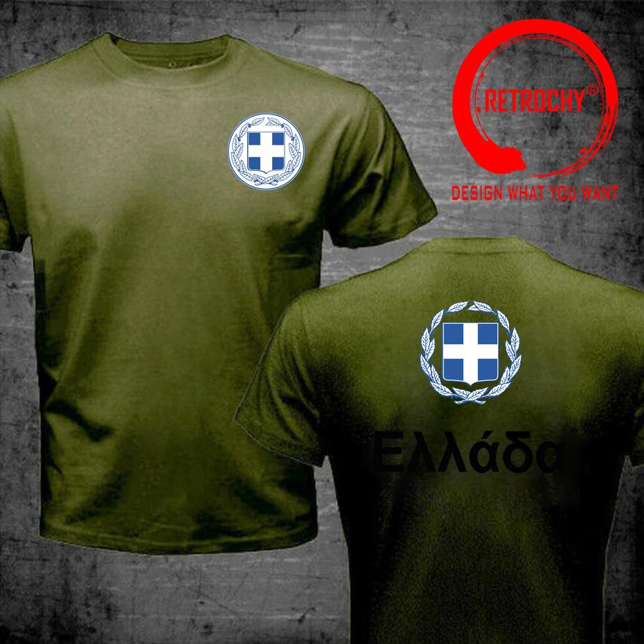 Coat Of Arms Of Greece T Shirt Unisex New Hip Hop Streetwear Socceres Jerseyes Footballer Tshirt Nation Greek Flag Gr Sa Tshirt