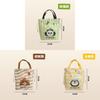 Cartoon Panda Insulated Lunch Bag For Students And Office Use With Thick Aluminum Foil For Travel