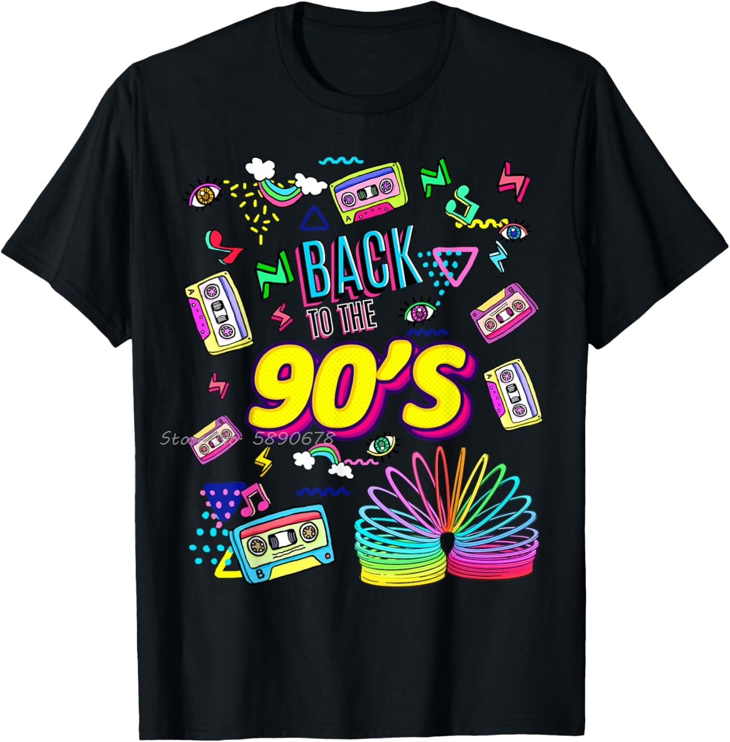 

Cool 90 s Forever, Vintage T-shirt Back To 90 s Graphic Design Tshirt Fashion Men s Clothing Unisex Tops Tees - Men s Summer... S разноцветный