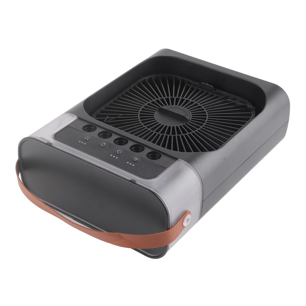Personal Evaporative Air Cooler with 600ml Water Tank USB 7 Color Light 3 Speeds Air Cooler