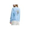 New FILA Sweatshirt Women's Bell Blue F11W448205F-LB