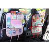 Cartoon Hanging Bag Large Capacity Tablet Holder Protector Car Seat Back Storage Bag  Baby