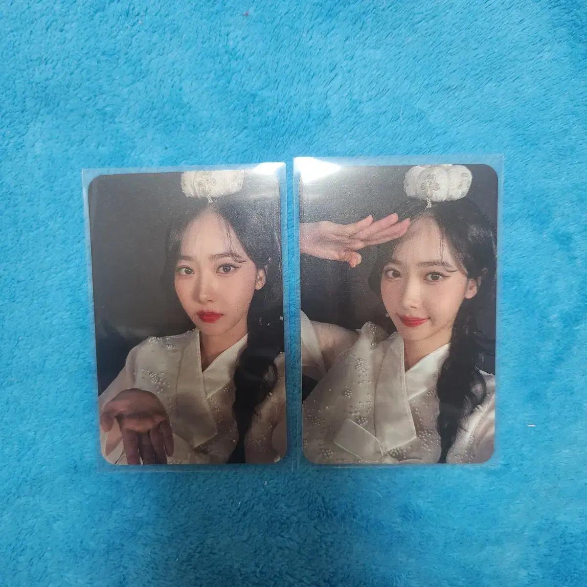 

Gfriend Viviz Everline Таинственный лунный Новый год Ханбок Неизданная фотокарточка