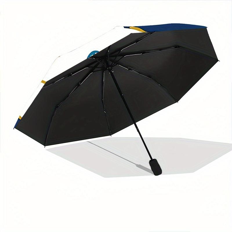 1pc Rainbow Star Cinnamoroll Automatic Open/CloseUmbrella-CuteUmbrella with Cute Design, Portable 3-Fold Compact Umbrella for Men & Women, Valentine's
