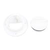 3.5in Nylon Boat Floor Drain with Cover Round Marine Deck Drain Scupper for Boats Yachts Ships