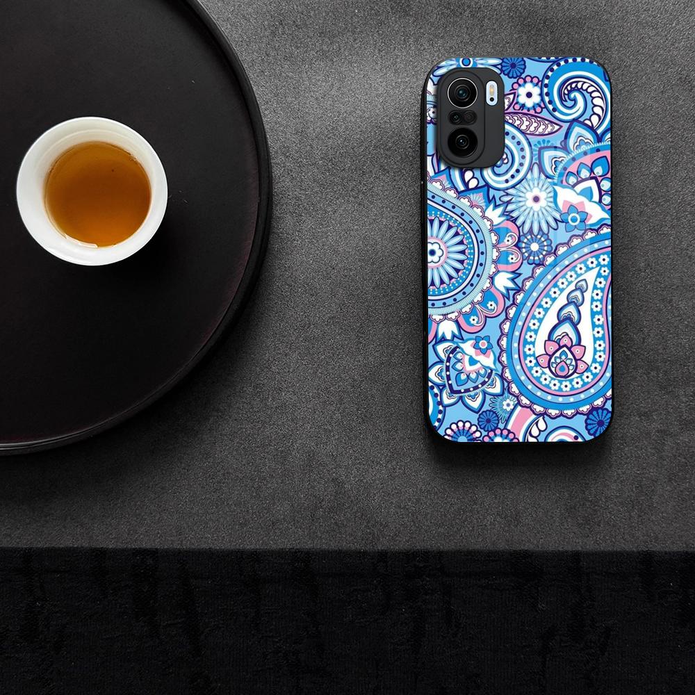 

Цветок кешью Vera Bradley Чехол для телефона Закаленное стекло Для Xiaomi 15 14 12 Lite Pro 13 11t Lite POCO M6 M5 X6 NFC F5 F6 Pro Чехол Xiaomi 13T