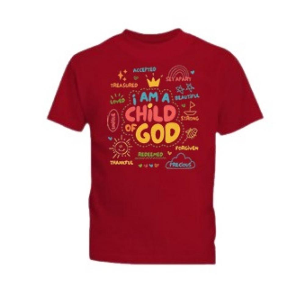 T-shirt God's Son Printed Girl Cute T-shirt, Casual Short Sleeve Comfortable Summer T-shirt