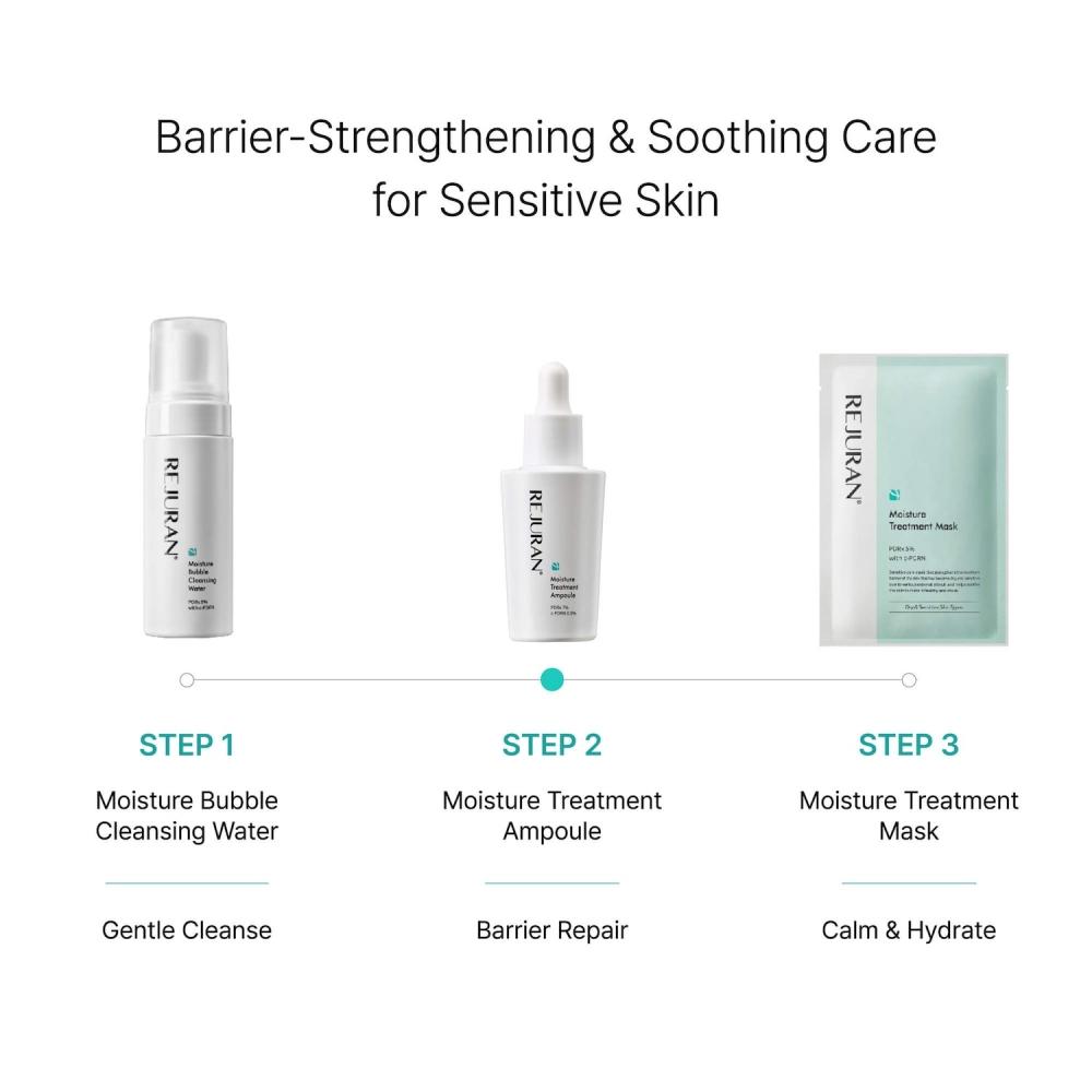 Rejuran Moisture Treatment Ampoule C Pdrn  Calming Serum For Dry   Sensitive Skin 1.01 Fl.oz.