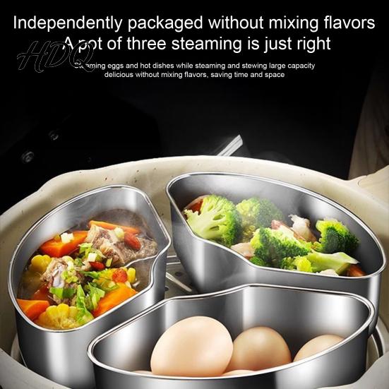 Non Stick Cooking Rack Stainless Steel Steaming Plate Fan Shaped Divided Steam Rack Durable Metal Food Divider Heat Resistant Culinary Tool