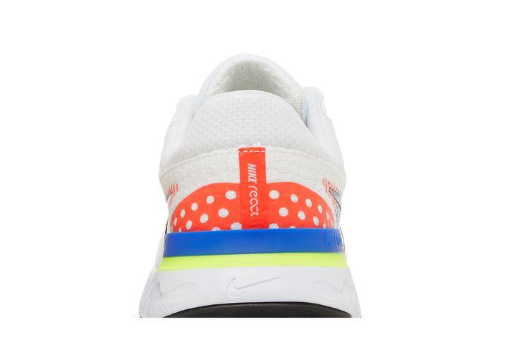 Nike React Infinity Run Flyknit 3 Premium White Volt Racer Blue