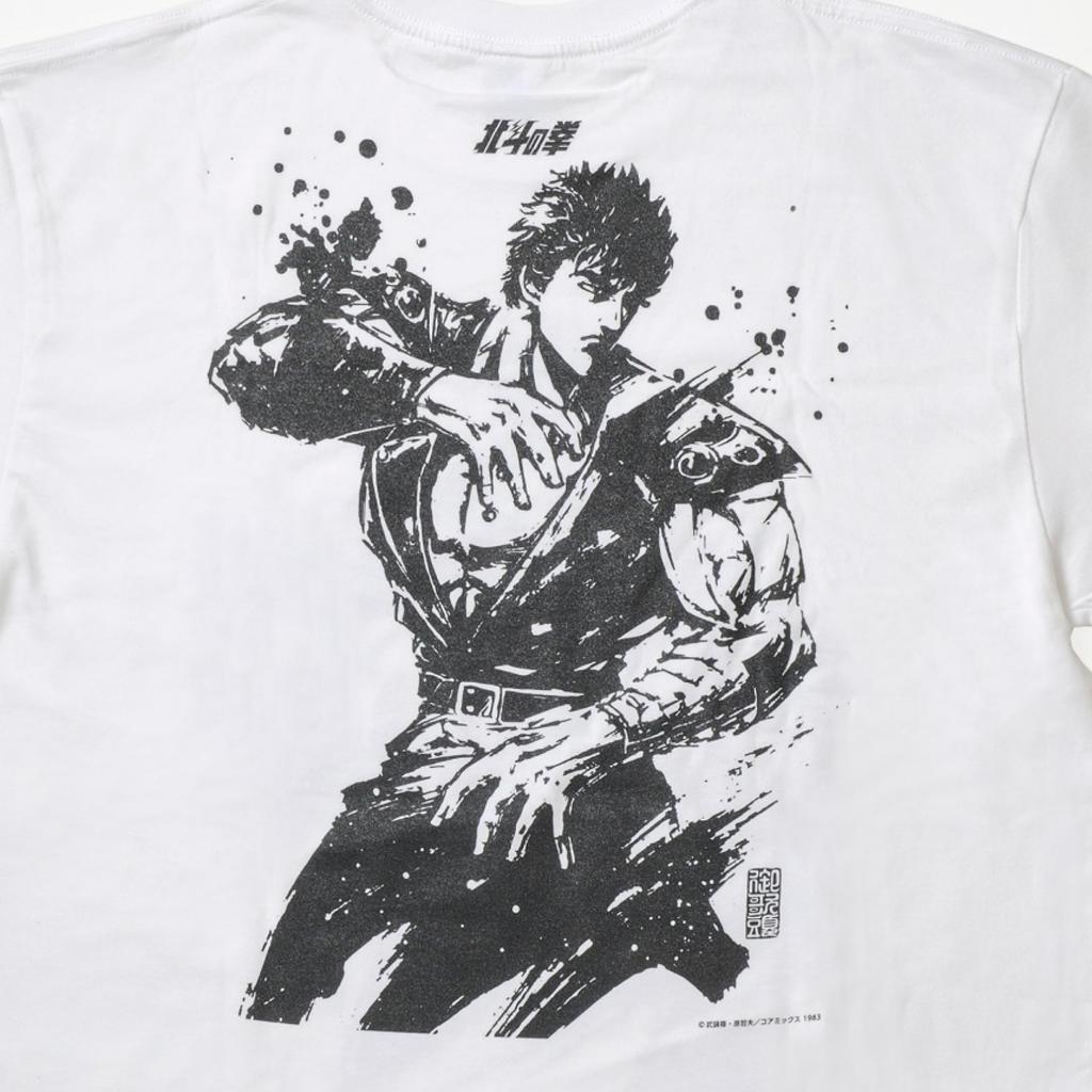 [AOZORAGEAR] Fist of the North Star X Onagashi Sumi-e T-shirt (Size M)