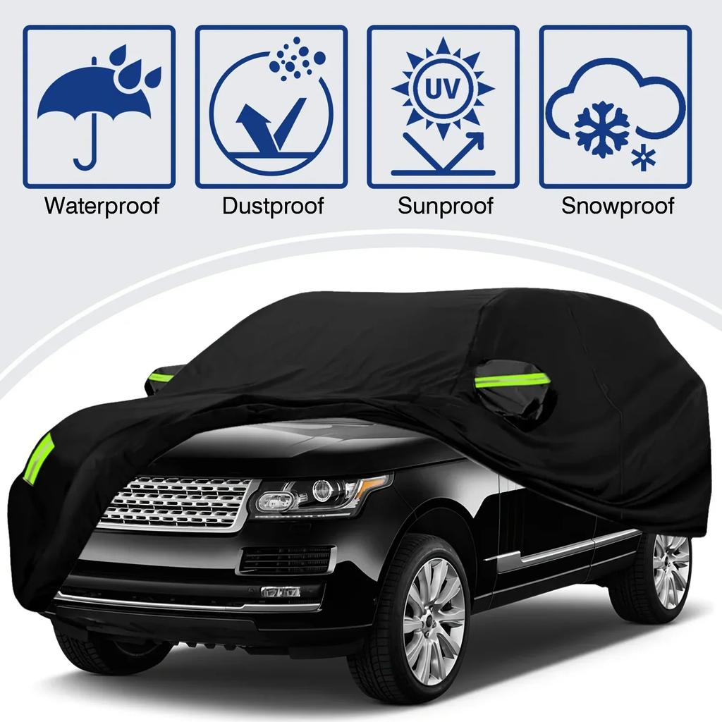 Universal Car Covers Size S/M/L/XL/XXL Indoor Outdoor Full Auot Cover Sun UV Snow Dust Resistant Protection Cover New