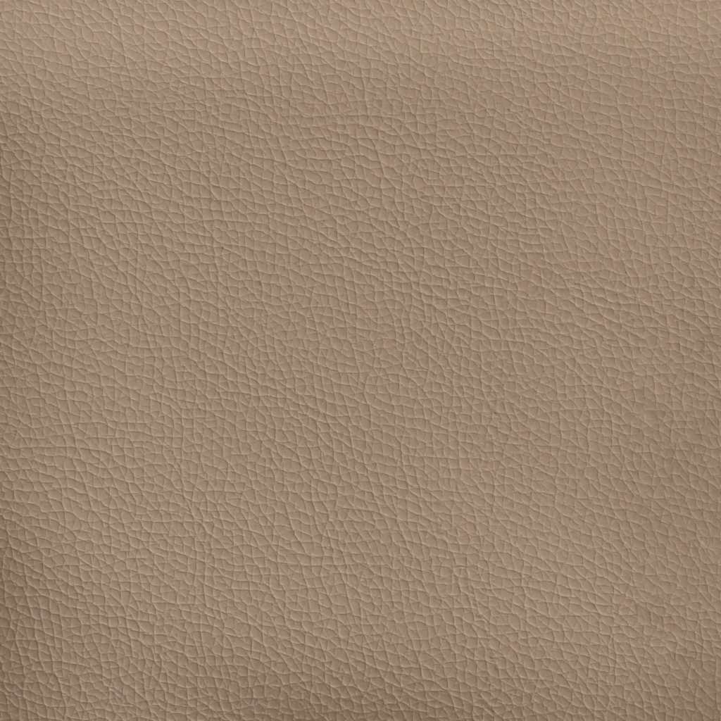 Bed Frame  Dover  Cappuccino Brown 140x190 cm Faux Leather