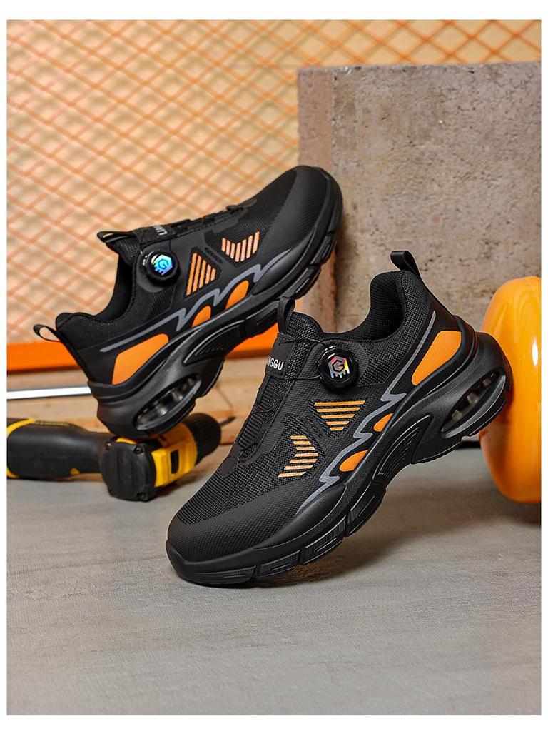 Çelik Burunlu Güvenlik Ayakkabıları - Ezilmeye Karşı, Delinmeye Karşı, Darbe Emici Hava Yastıklı Taban, File Tasarım ve Koruyucu Özellikler