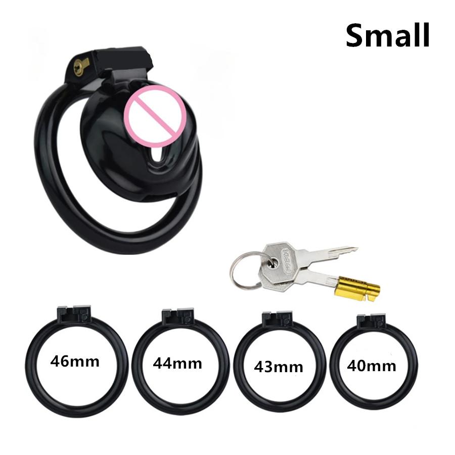 Male Small Sissy Chastity Cage Device Honeycomb Lock Ring Pussy Chastity Cage Device Sex Toys for Men