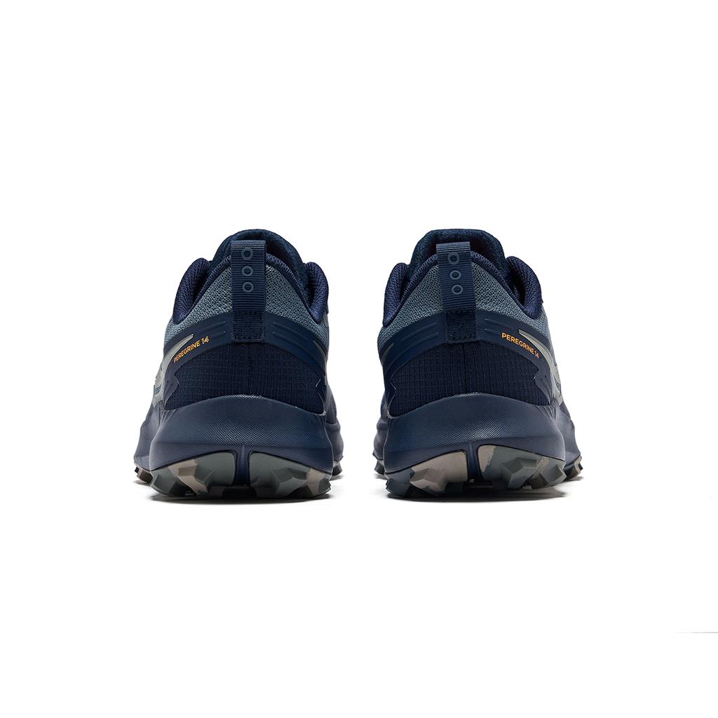 SAUCONY Peregrine 14 Multifunctional Professional Trail Running Shoes Men Sneaker Dark-Gray Blue S20916-242