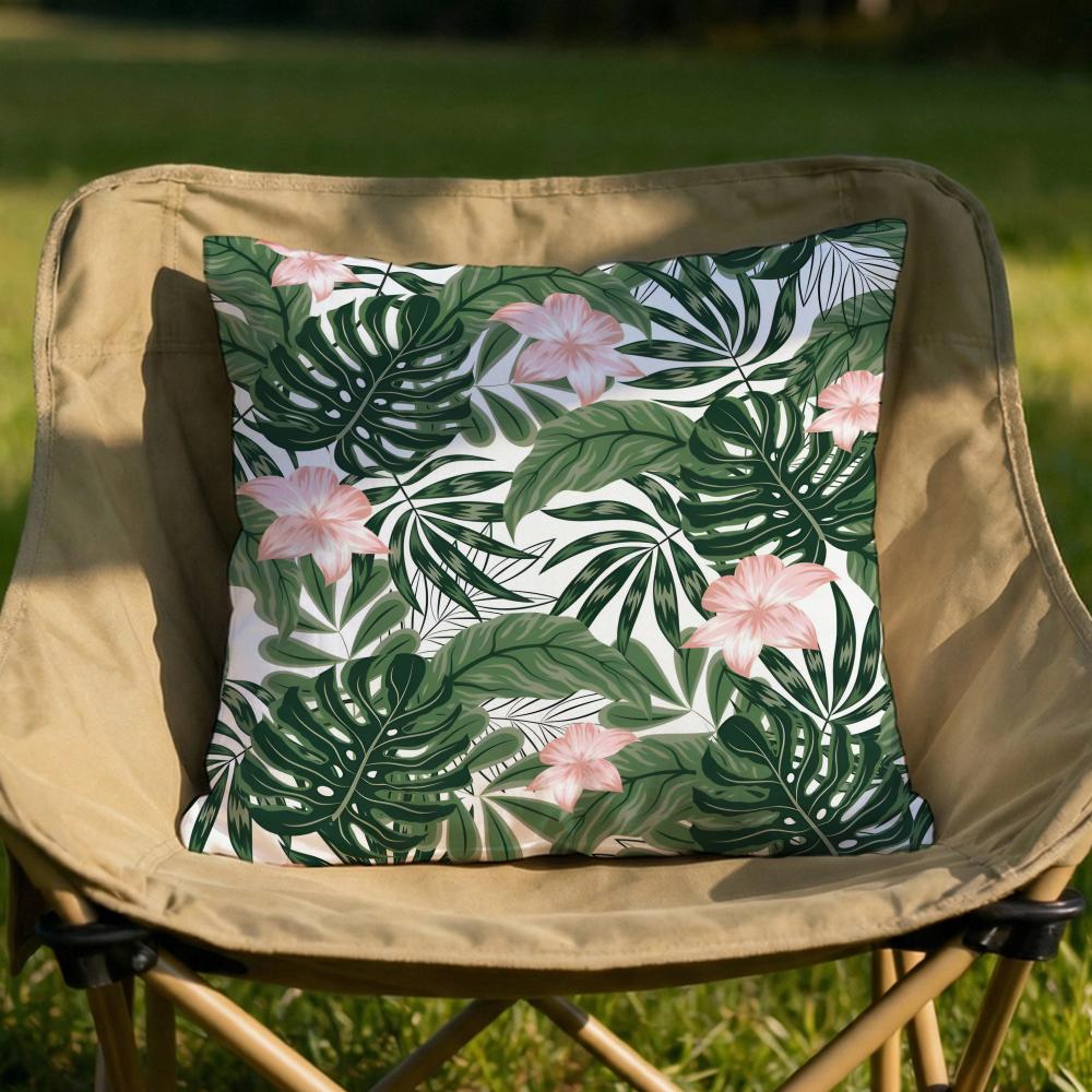 

Tropical Leaves Series Cushion Cover Soft Reversible Durable Pillow Cover MultiScene Use for Home Car Daily Comfort 30x30cm