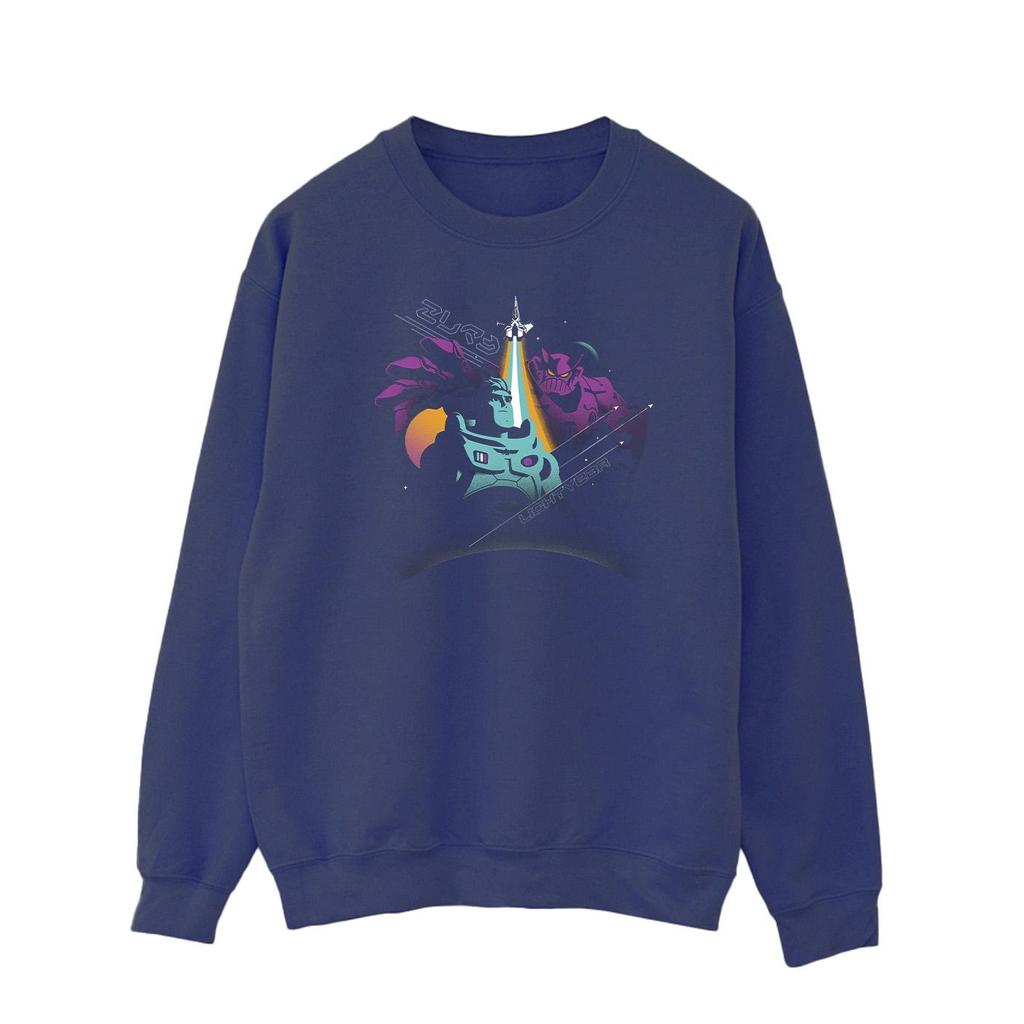 Disney Mens Lightyear Zurg In Space Sweatshirt