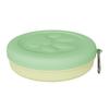Portable Pet Bowl Set: Collapsible Outdoor Feeder with Snack Container for Dog & Cat Food On Hikes, Camping, and Travel