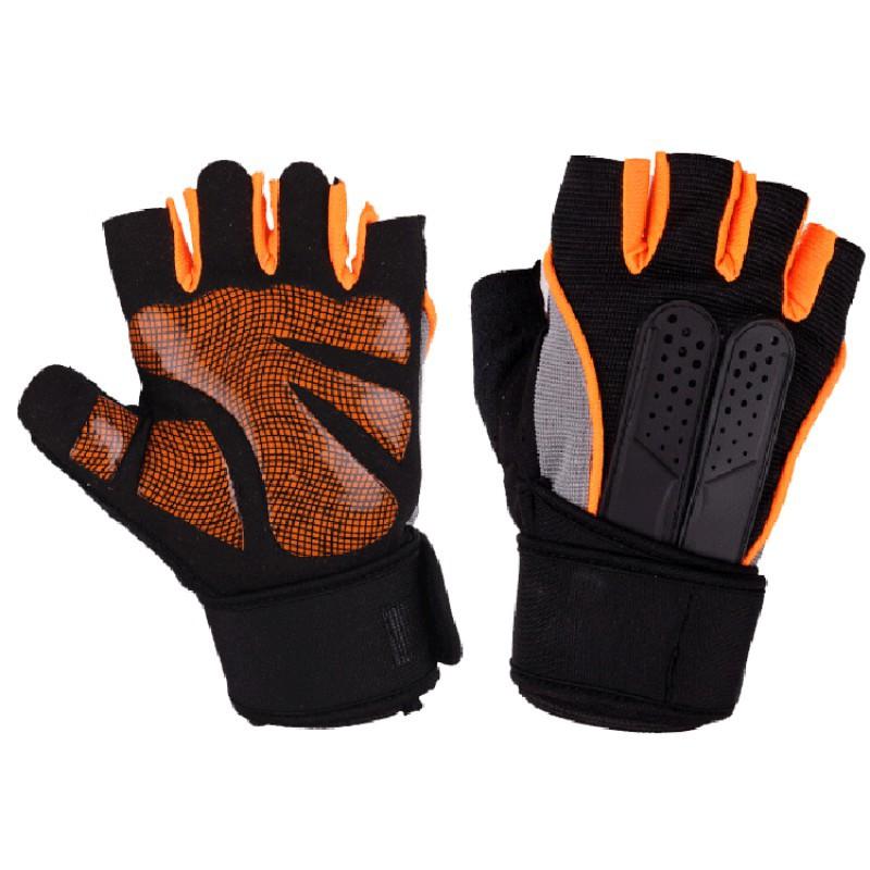 Wonny Snail Cycling Gloves Half-Finger Unisex Lightweight Bike Riding Anti-Slip Palm Protection Medium