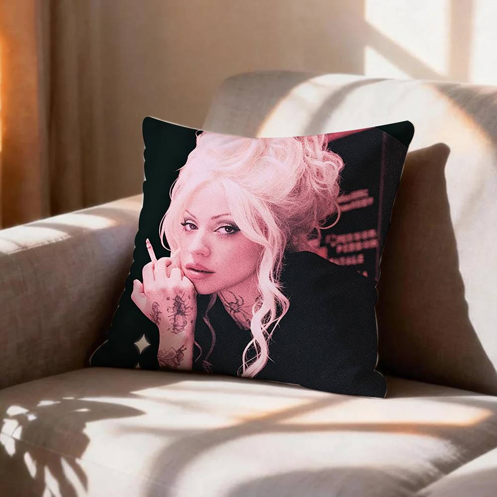 COOL FEMME FATALE MMon LLaferte   Pillow Case Pattern Printed Pillowcase For Living Room Sofa Cushion Cover