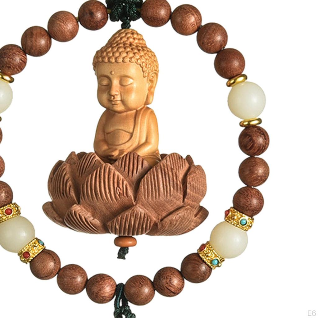 Buddha Car Mirror Charm Hanging Ornament