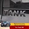 For Tank 300 New Standard Modified Special Vehicle  Car Decoration Tail  Personalized  Car Accesorios Para Auto