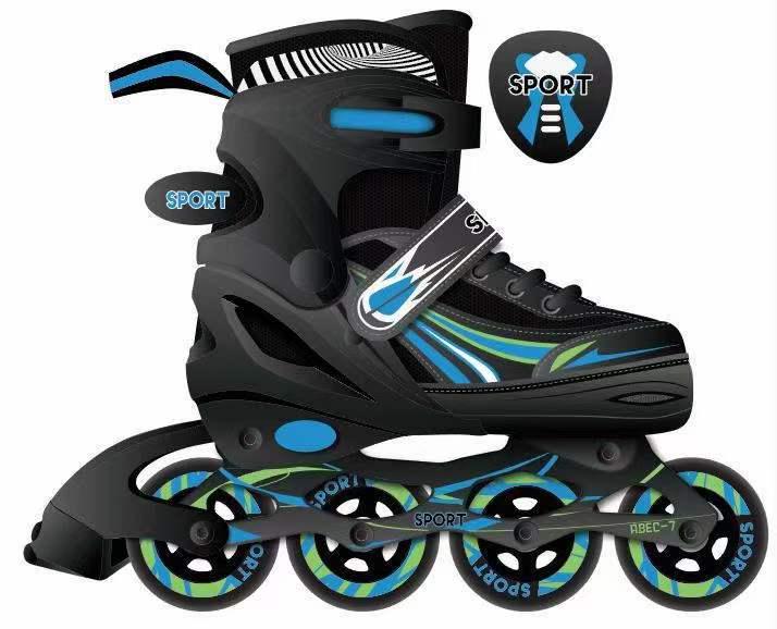Adjustable Inline Roller Skates for Kids & Adults - Beginner Friendly
