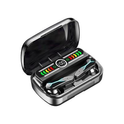Echte kabellose Bluetooth 5.3-Ohrhörer mit LED-Anzeige, Touch-Control-Gaming-Headset, geräuschunterdrückende Ohrhörer mit 2000-mAh-Ladeetui